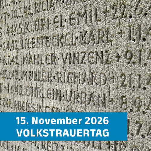 Volkstrauertag 2026